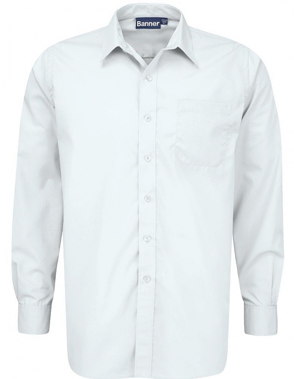 Long Sleeve School Shirt | Redhill School Unifom Shirt White or Blue ...