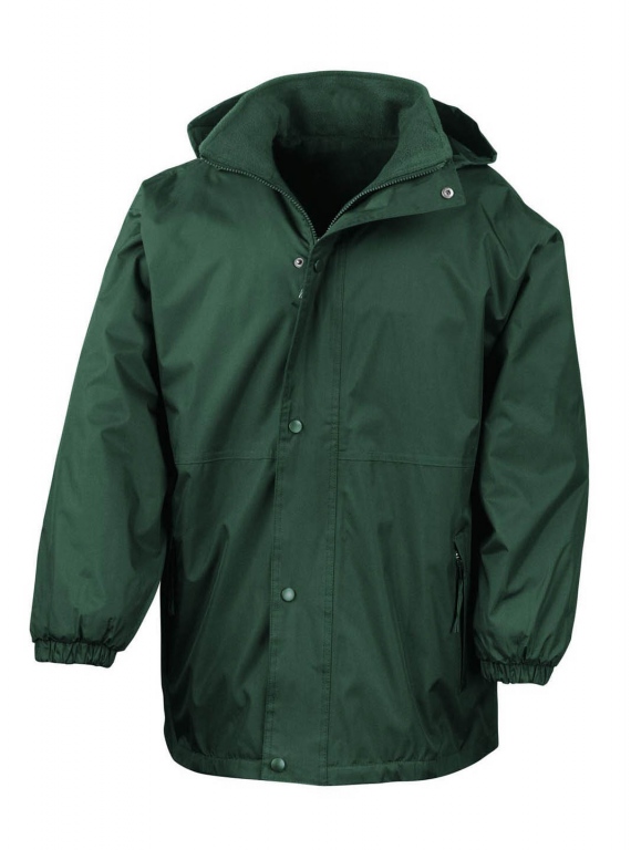 Waterproof Reversible Fleece Lined Jacket | Corporate Work Coat ...