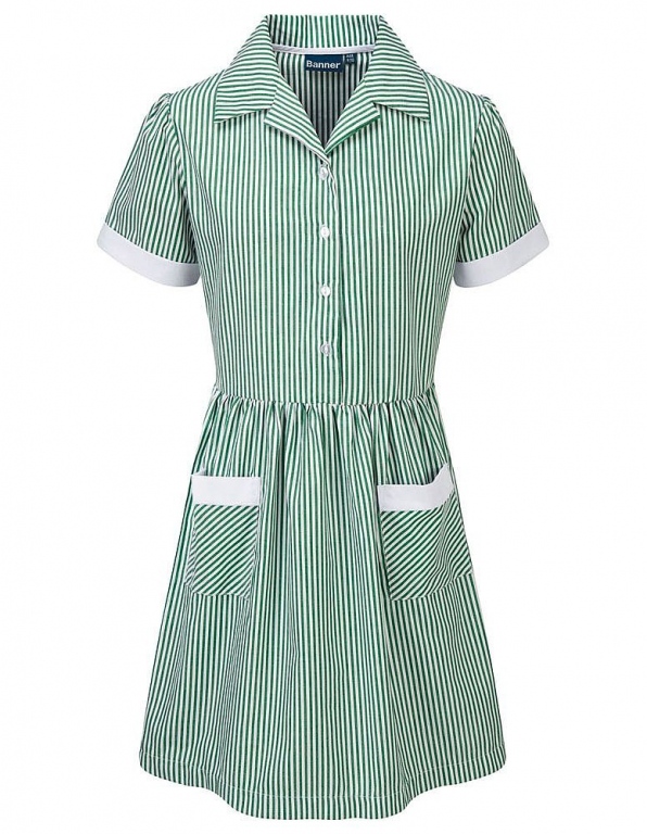 Summer Dress | Striped School Poly Cotton Dress | County Sports and ...