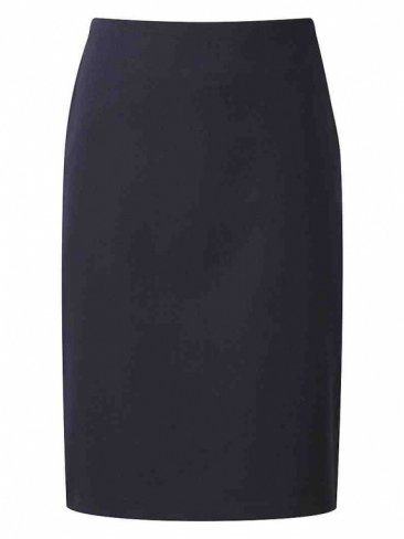 Navy Suit Skirt Straight | Girls Ladies Hipster Suit Skirt Blue ...