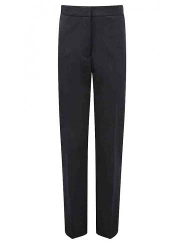 Girls Ladies Suit Trousers Aspire Slim Fit Navy
