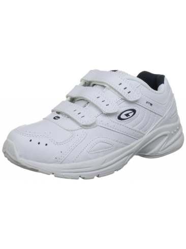 School Trainers Hi-Tec Velcro White J&Y 10-6