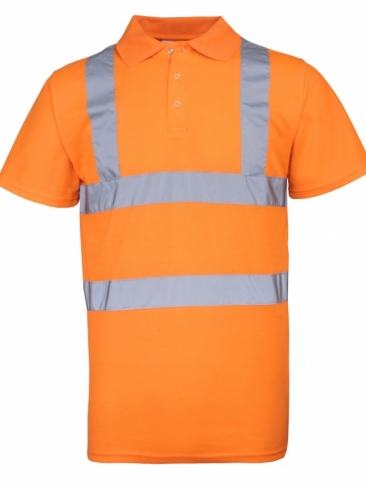 Hi Viz Safety Polo Shirt