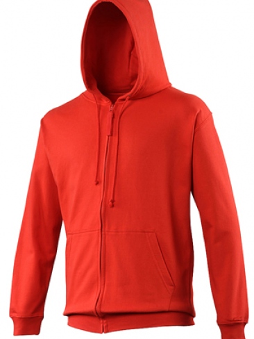 Sports Zipped Hooded Sweatshirt