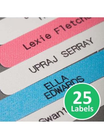 School Name Tapes Printed Iron-On