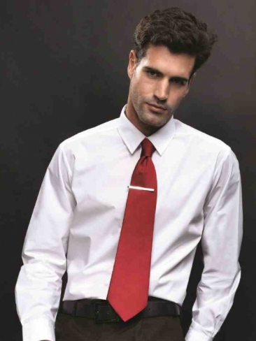 Woven Plain Tie Fashion Colours Polyester 57 x 4"