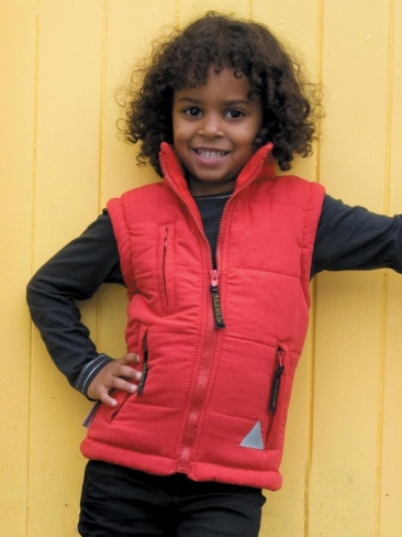 School Gilet Bodywarmer Fleece Lined
