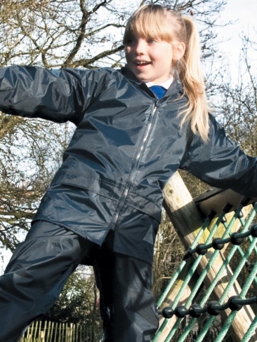 School Jacket Cagoule Cag In A Bag Waterproof