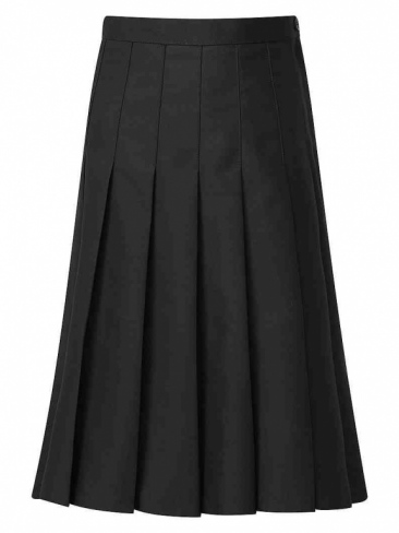 Girls Ladies Suit Skirt Aspire Pleated Black