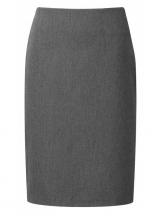 Grey Suit Straight Skirt Aspire