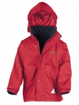 Hob Green Waterproof Coat Red / Navy 