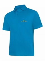 Hob Green Staff Polo Shirt Turquoise Blue