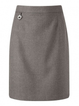 Mount Pleasant School A-Line Grey Skirt