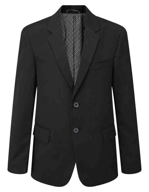 Black Suit Jacket Boys Mens | College Sixth Form Suit Jacket Black ...
